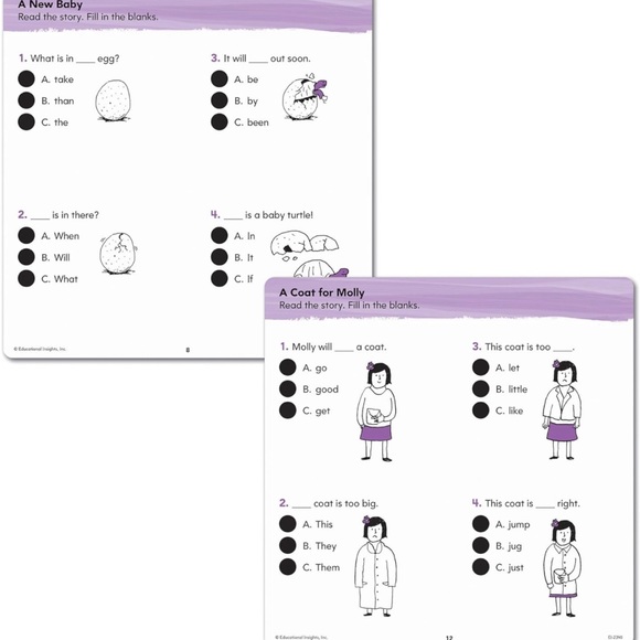 Educational Insights Hot Dots High-Frequency Words Card Set NWT - Picture 2 of 8